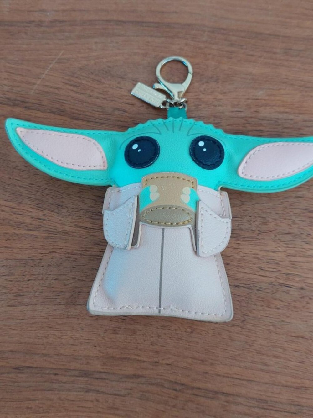 Disney Store Grogu Bag Charm featuring the character from Star Wars: The Mandalo